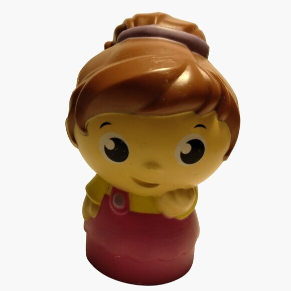 Mega Bloks First Builders Figure Little Girl Pink Dress Brown Hair toy - Picture 1 of 7